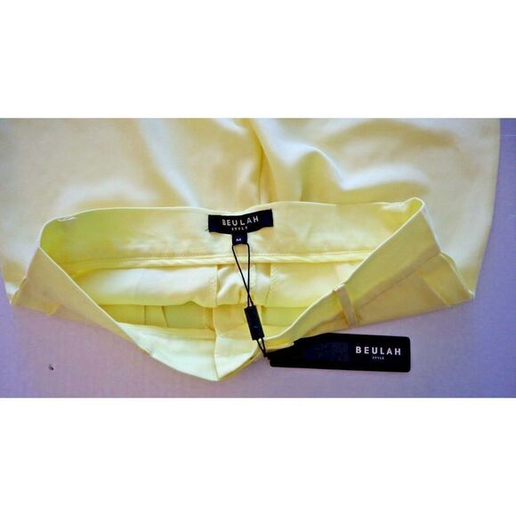 Beulah Style DC6172 Women's Sz Medium Yellow Dress Pants - Picture 5 of 9